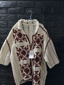 Boho Crochet Knit Jacket