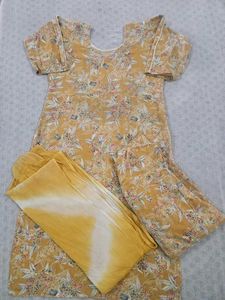 Floral Print Kurta