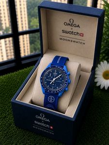 Omega Speedmaster Moonwatch Blue Dial PREMIUM QUAL