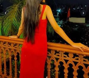 Elegant Red bodycon Dress