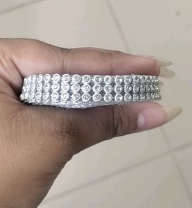 Rhinestone Lace 1 Meter
