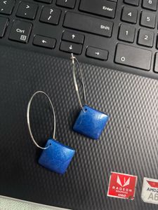 handmade resin earrings