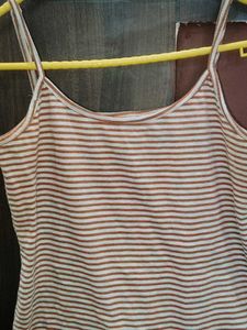 Chic Striped Korean Camisole