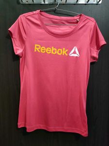 Reebok Women's Pink Workout T-Shirt