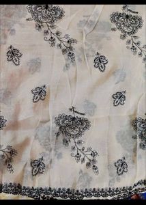 elegant black thread work suit and set