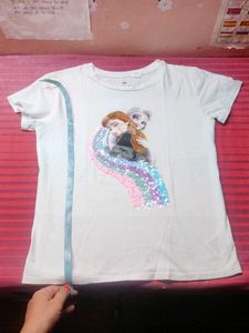 Frozen T-shirt with Sequins