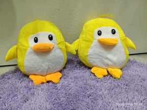 Cute Yellow Penguin Plush Toys (Set of 2)