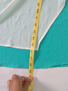 Teal Embroidered Kurta
