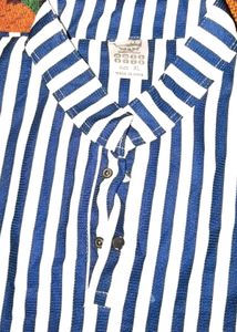 Classic Striped Polo Shirt