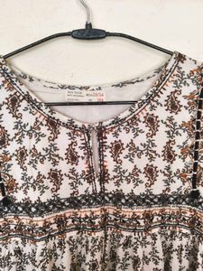 Boho Print Tunic Dress