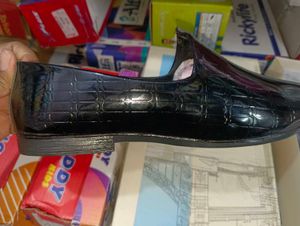 Stylish Black Ethnic Shoes