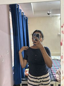 Comfortable Navy Blue T-Shirt