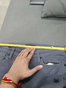Stylish Grey Slim Fit Jeans