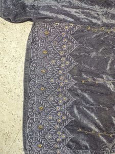 Velvet Salwar Kameez Set