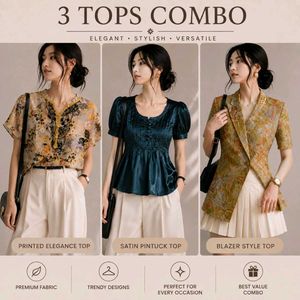 3 Pinteresty Tops Combo - Elegant & Stylish