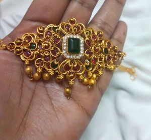 Kids choker Statement Gold-Toned Necklace