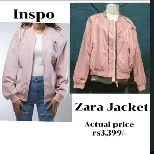 Pink ZARA jacket