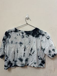 Tie-Dye Crop T-Shirt