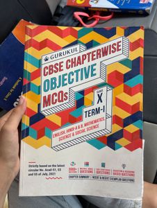 CBSE Chapterwise Objective MCQs Class X Term-I