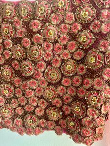 Flamingo pink Skirt-Palazzo &amp; Top Chunni Set