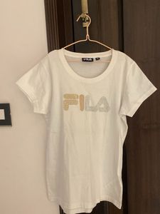 Fila Rhinestone Logo Tee