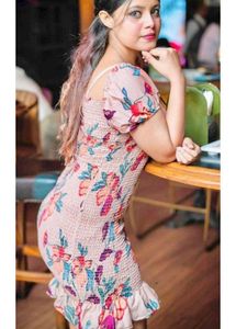 Floral Off-Shoulder Mini Dress