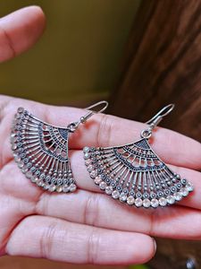 Silver Oxidised Earring Combo