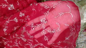 Beautiful Red Bridal Lehenga Choli Set