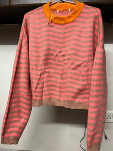 Striped Knit Sweater🩷🩷