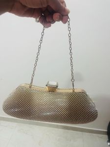 Golden Sling Bag