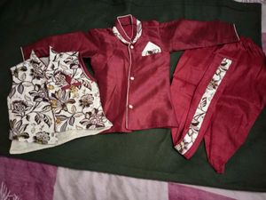 Boys Ethnic Wear 3 Piece Set