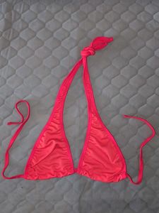 red halter neck non padded Bikini Set