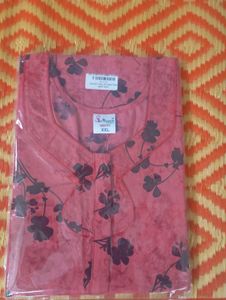 Nighty Zip Type Pink XXL