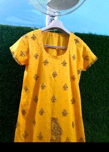 Beautiful very heavy yellow suit