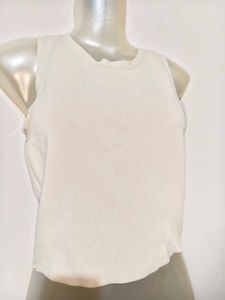 🔥 BUY 1, GET 1 FREE🔥Cream Sleeveless Tank Top