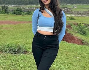 Asymmetrical Long Sleeve Top -XS