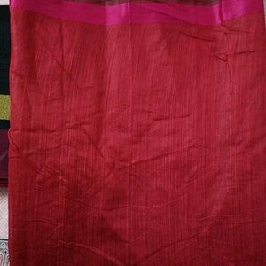 Red South Indian saree