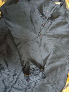 Men's Kurta With Basket Jacket
