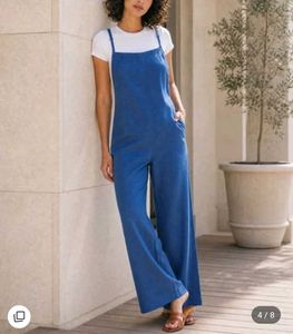 Korean Jumpsuit with Sheer Top(NEW)