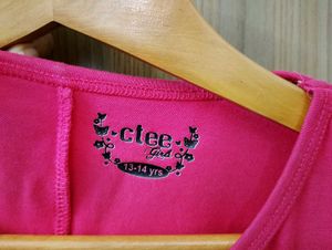 Cute Pink Girls Top
