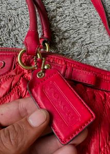 Coach Madison Quilted Chevron Lindsey