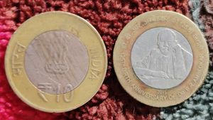 Rare Dr. B.R. Ambedkar 10 Rupee Coin 2 Pcs Set