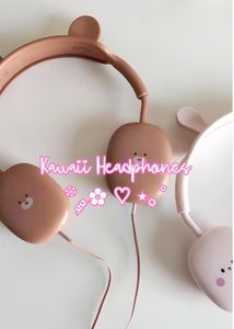 Cute Kawaii Bear Headphones