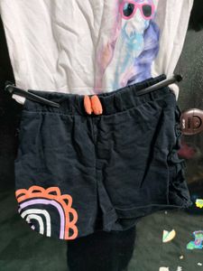 Cute Unicorn T-Shirt and Shorts Set