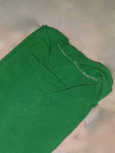 Green Ethnic Fabric