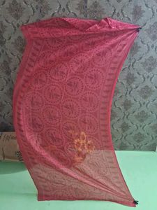 Pretty Pink Printed Scarf