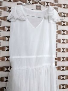 White Tulle Dress