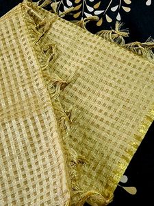 Elegant Gold Ethnic Dupatta