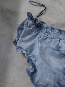 Blue Tie-die Top