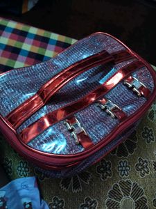 Red Trim Pouch